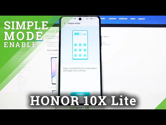 Video thumbnail for How to Enable Easy Mode in HONOR 10X Lite – Turn On Simple Mode
