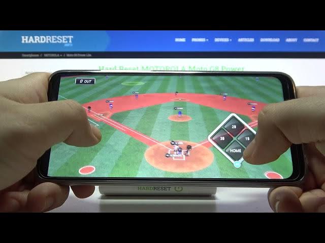 Video thumbnail for Motorola Moto G8 Power - Game Test: Baseball 9