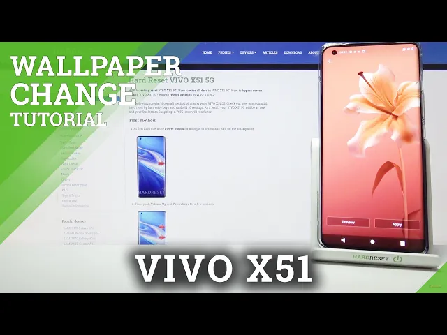 Video thumbnail for Discover Default Wallpapers in Vivo X51 5G – Check out Available Wallpapers