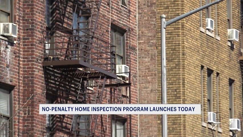 Video thumbnail for NYC launches ‘no-penalty’ inspection program for homeowners