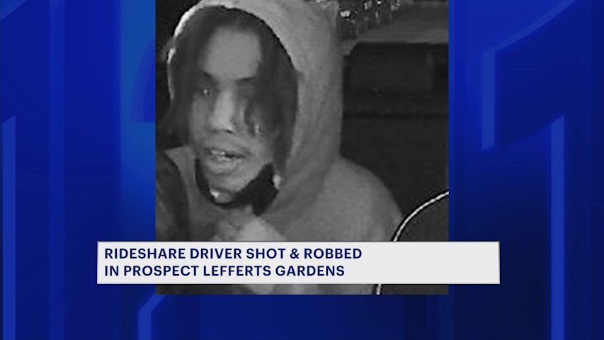 Video thumbnail for Rideshare driver shot in the face during violent robbery in Prospect Lefferts Gardens