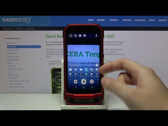 Video thumbnail for How to Use Camera Pro Mode in KYOCERA Torque G03 – Activate Camera Pro Mode