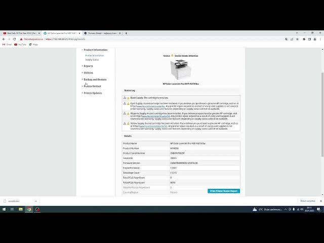 Video thumbnail for How to enable paper auto feed on Hp Color LaserJet Pro / Disable auto feed on Hp Color LaserJet Pro