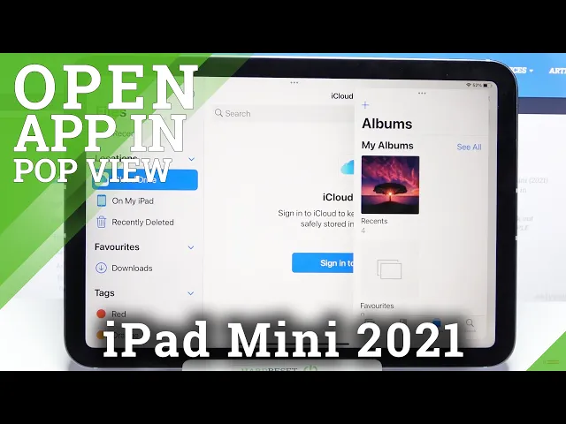 Video thumbnail for How to Open Apps in Pop Up View on iPad mini 2021 – Floating Windows