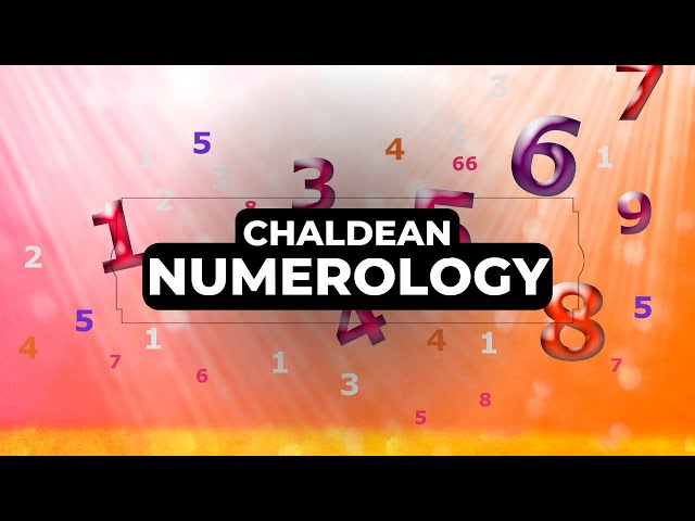 'Video thumbnail for Chaldean Numerology: video blog'