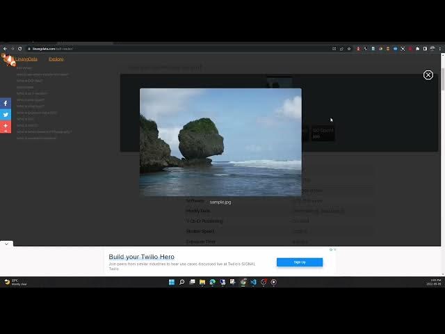 Video thumbnail for What is EXIF data and how do I view it?