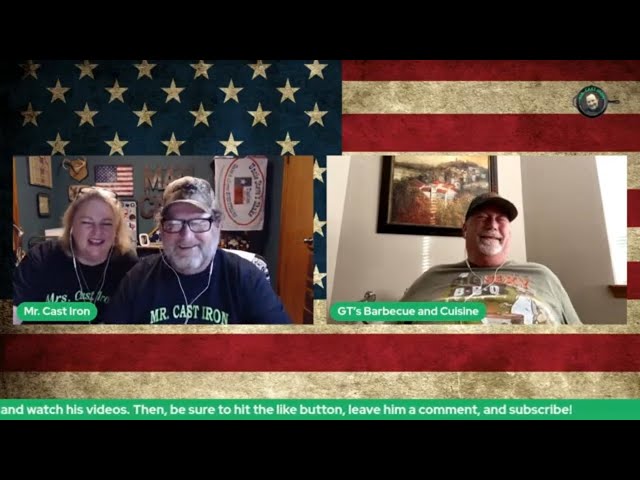 Video thumbnail for Mr. Cast Iron Interviews GT's Barbecue and Cuisine On Weekends With Mr. Cast Iron