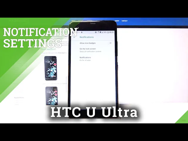 Video thumbnail for How to Operate Notifications Settings in HTC U Ultra – Disable Notifications from Apps