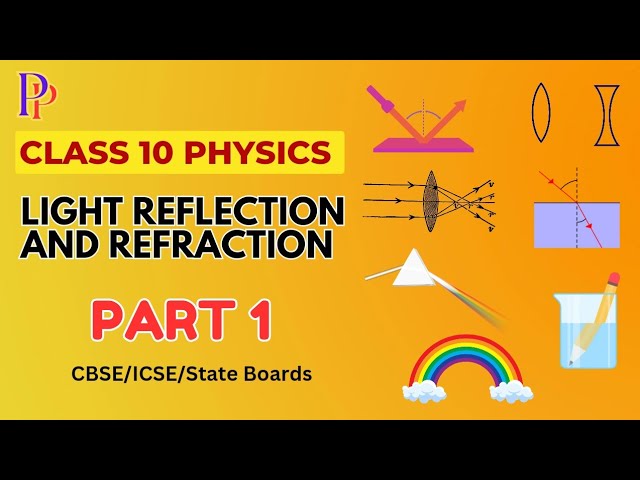 'Video thumbnail for Light reflection and refraction-I | Class 10 physics'