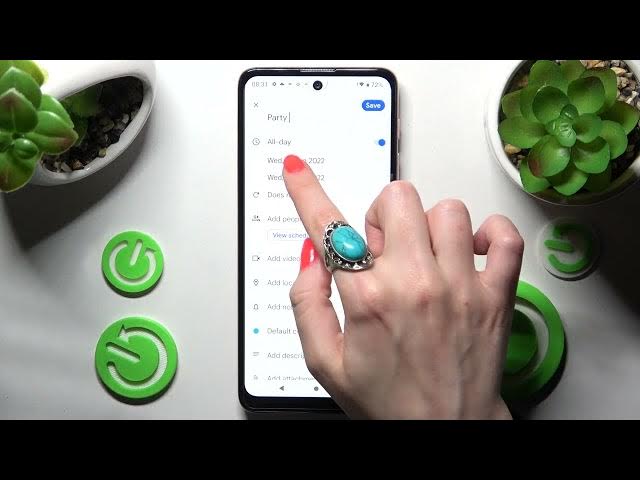 Video thumbnail for How to Add an Event to the Calendar on the MOTOROLA Moto E40