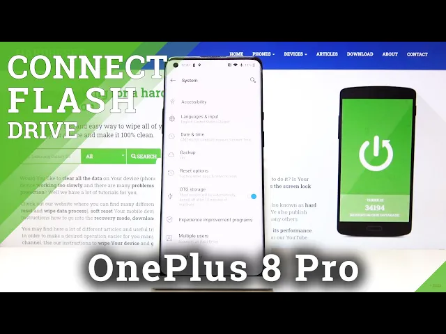 Video thumbnail for How to Turn On OTG Function on OnePlus 8 Pro - Enable USB OTG