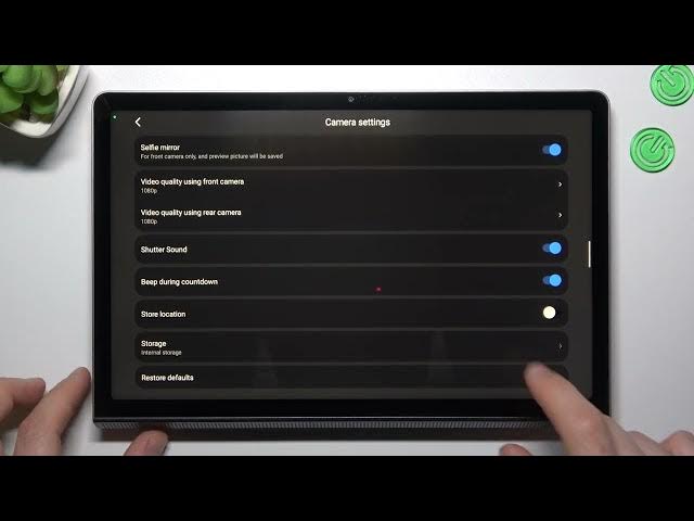 Video thumbnail for How to Enable Location Tags in Lenovo Yoga Tab 11 - Enable/Disable Camera Geotags