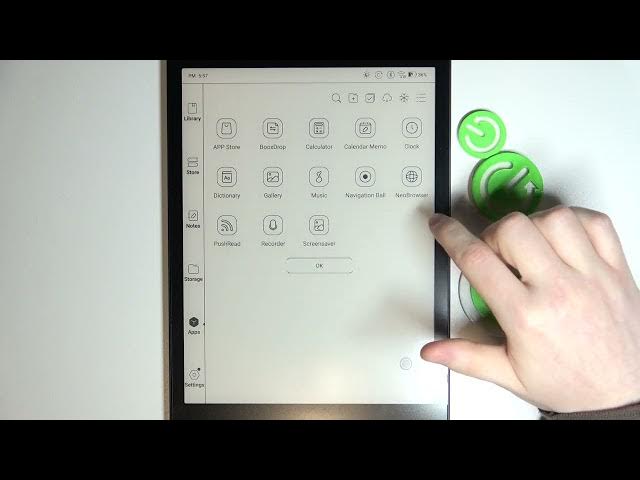 Video thumbnail for Onyx Boox Note 5 How To Open Web Browser