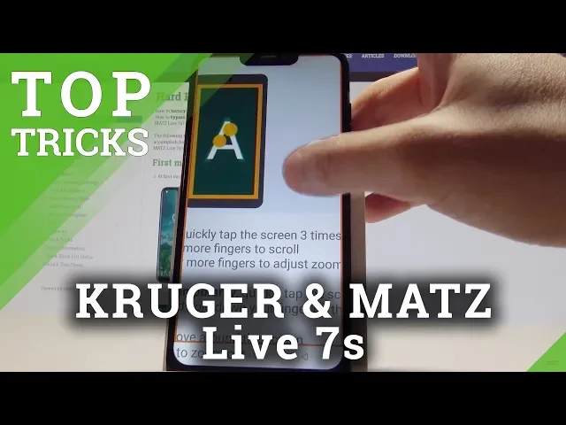 Video thumbnail for TOP TRICKS KRUGER & MATZ Live 7s - The Best Android Tips / Cool Features