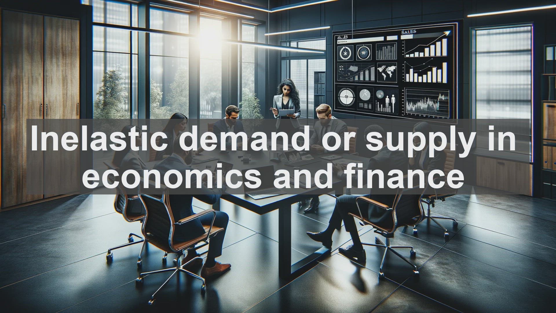 'Video thumbnail for Inelastic demand or supply in economics and finance'