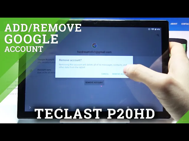 Video thumbnail for How to Add Google Account to TECLAST P20HD – Login Google Account