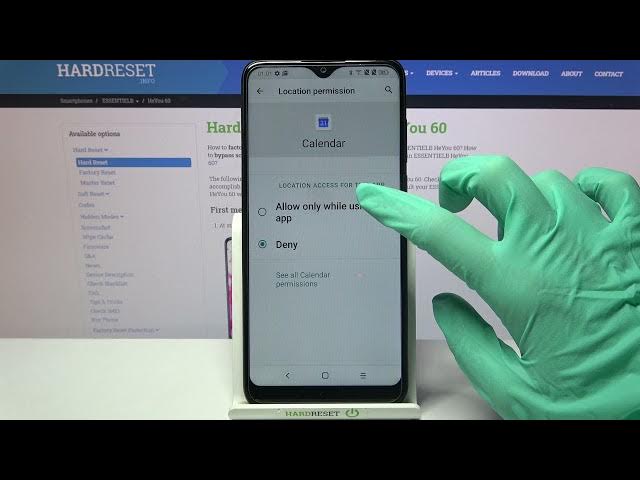 Video thumbnail for Change and Correct App Permissions - ESSENTIELB HeYou 60