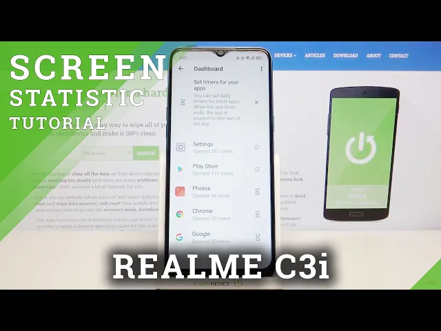 Video thumbnail for How to Check Number of Apps Opened Each Day in REALME C3i – Digital Wellbeing