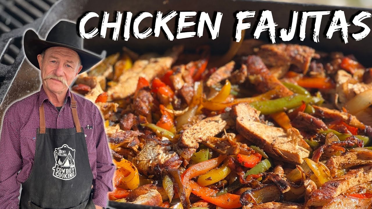 'Video thumbnail for Be a Grill Master! SIZZLING Chicken Fajitas'