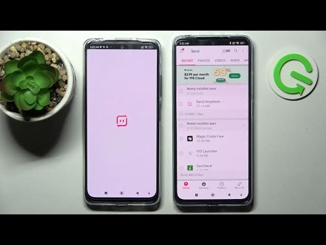 Video thumbnail for Transfer files from Xiaomi Redmi Note 11S To An Android Device (Send Anywhere)