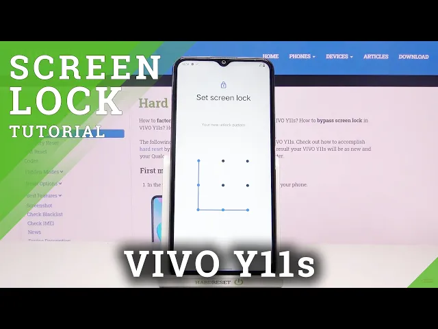 Video thumbnail for Protect Your Vivo Y11s - Set Up Screen Lock