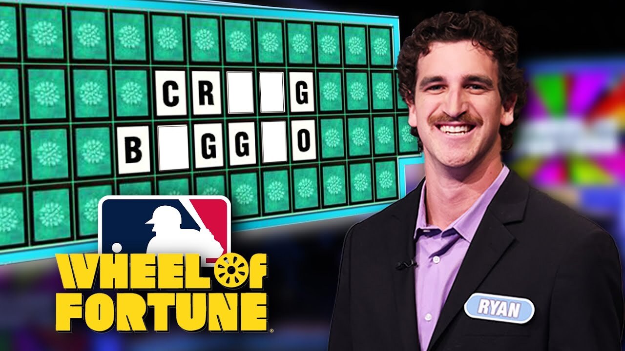 Video thumbnail for The MLB Wheel of Fortune Champ is back at it!