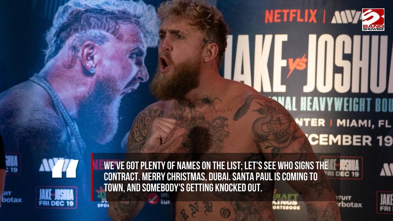 Video thumbnail for Jake Paul set for Christmas Eve fight in Dubai