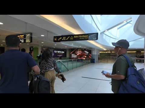 Video thumbnail for Penang Airport Arrival PEN