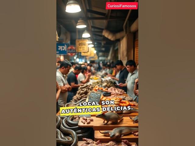 Video thumbnail for ¡Cosas más entrañas que comen en china! 😱