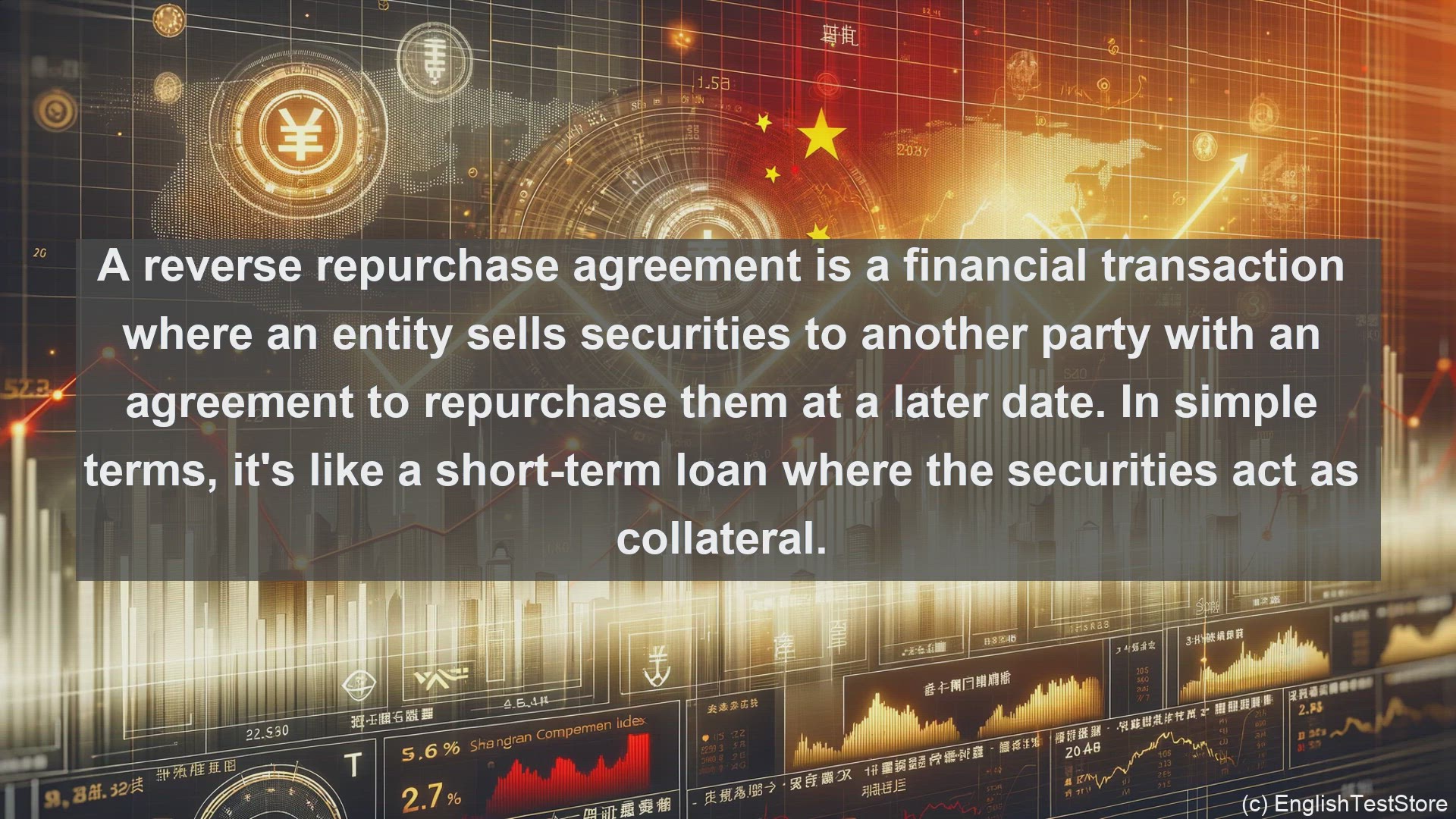 'Video thumbnail for Reverse repurchase agreement in economics and finance'