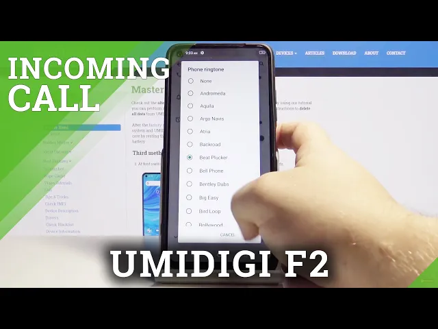 Video thumbnail for Ringtone List in UMIDIGI F2 – Choose Song for Incoming Calls