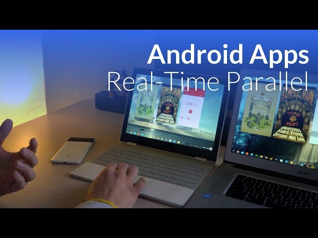 Video thumbnail for Android Apps Running Parallel On A Chromebook