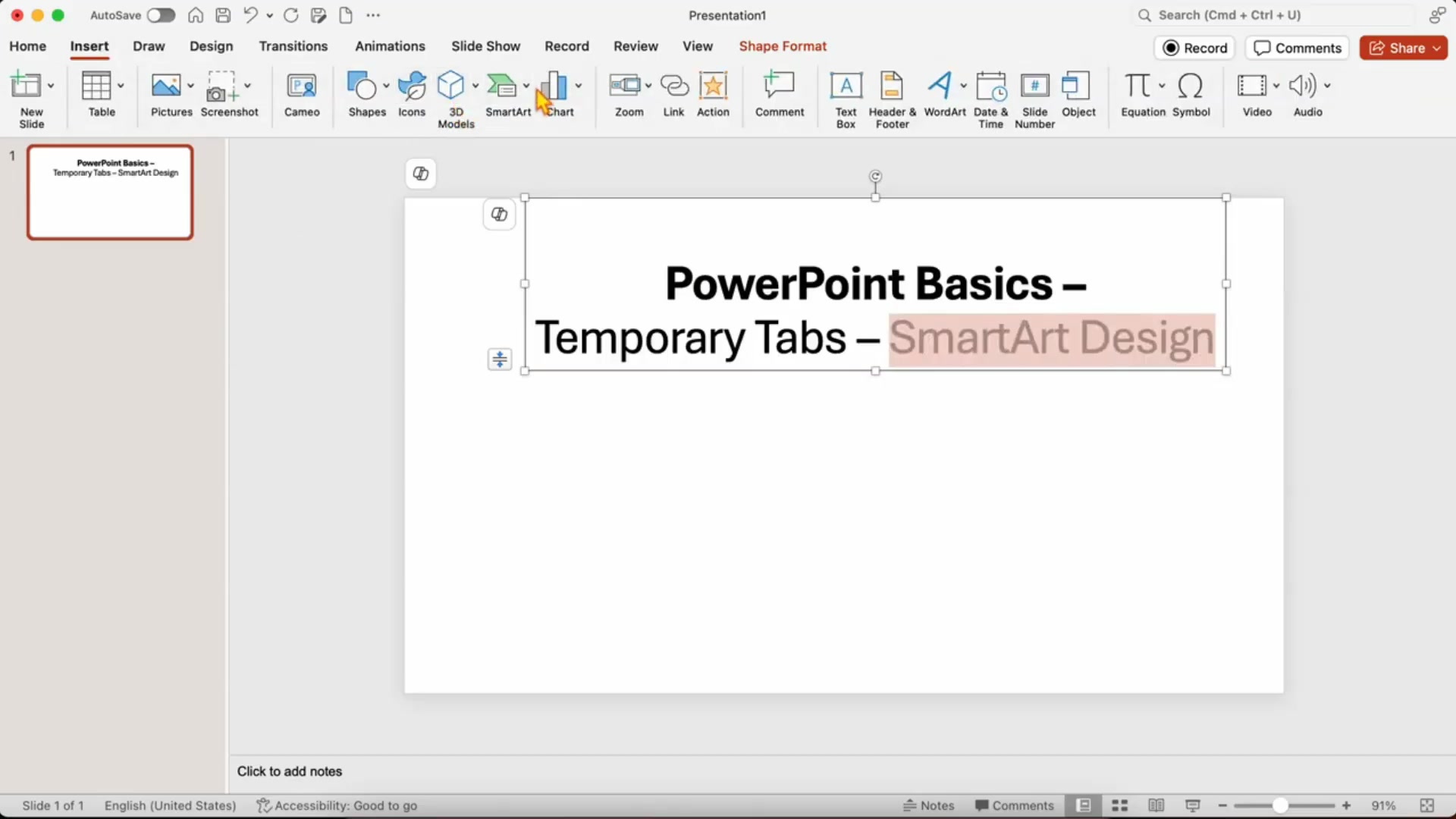 'Video thumbnail for Dlaczego pojawia się zakładka SmartArt w PowerPoint?'