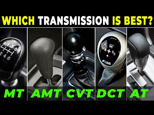 Video thumbnail for Which Transmission Should You Choose? Complete Guide to MT, AT, CVT, DCT, AMT & IMT