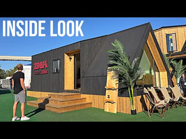 Video thumbnail for Zook Cabins: A-Frame Modular Homes | Builders Show Preview