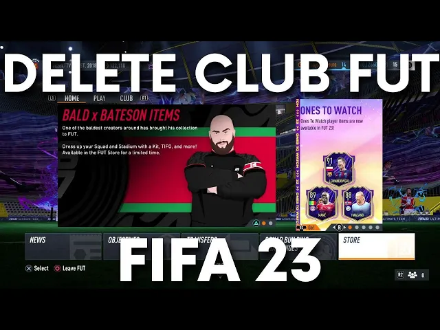 Video thumbnail for Can a Club be Deleted in FIFA 23 Ultimate Team - FUT 23