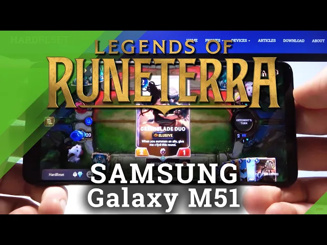 Video thumbnail for Legends of Runeterra on SAMSUNG Galaxy M51 – High Graphics Test