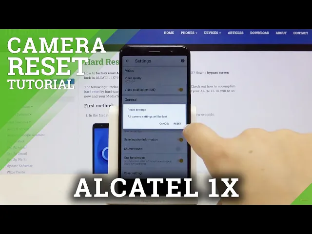 Video thumbnail for How to Reset Camera Settings in ALCATEL 1X – Restore Camera Defaults