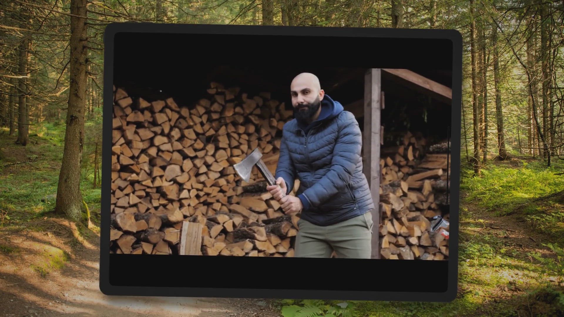 Video thumbnail for What Size Axe for Felling Trees?