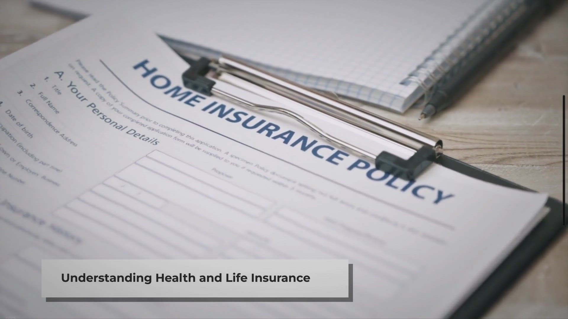 Video thumbnail for Understanding Health and Life Insurance: A Comprehensive Guide