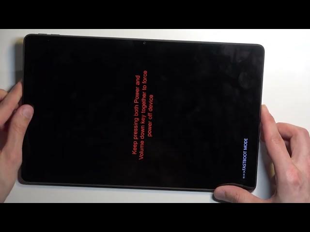 Video thumbnail for How To Enter & leave Fastboot Mode On LENOVO Tab P11 Gen 2