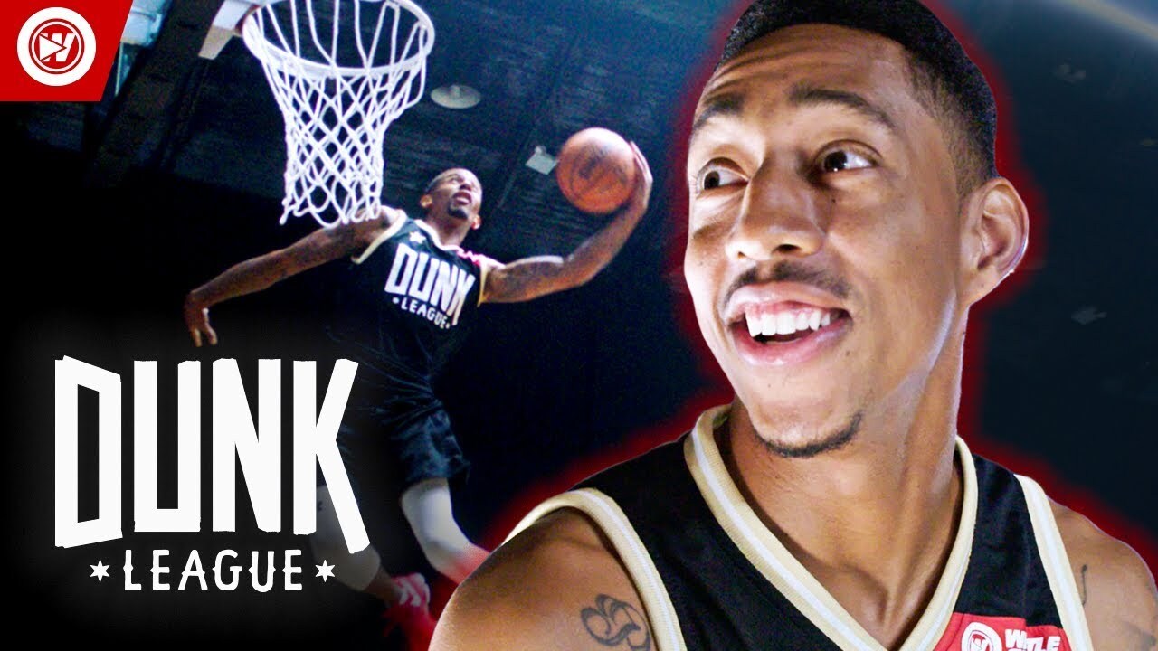'Video thumbnail for Never Before Seen DUNKS On Low Rim | $50,000 Dunk Contest'
