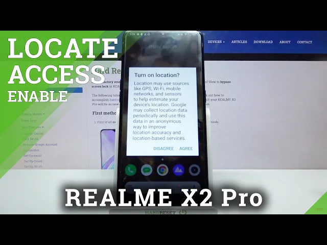 Video thumbnail for Location Mode – REALME X2 Pro and Geolocation Disabling