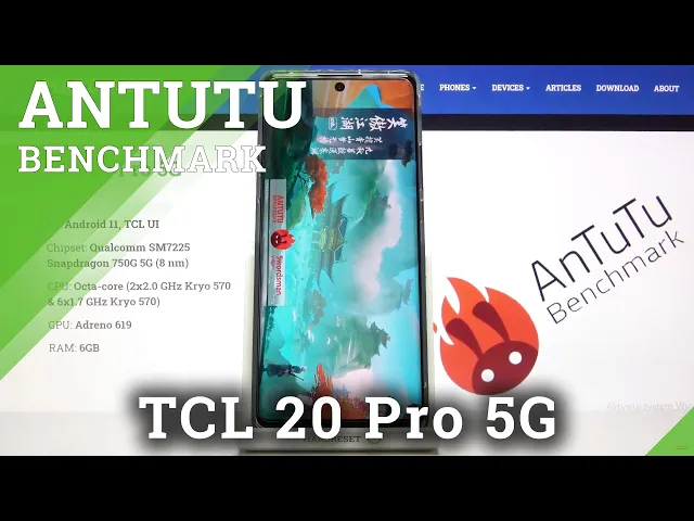 Video thumbnail for AnTuTu Benchmark Results on TCL 20 Pro 5G – Performance Test