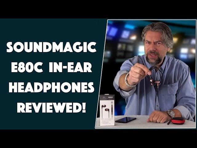 Video thumbnail for SoundMagic E80C In-Ear Headphones -- REVIEWED!