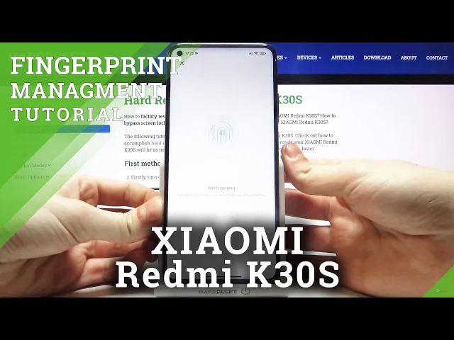 Video thumbnail for How to Add Fingerprint to XIAOMI Redmi K30S – Fingerprint Set Up