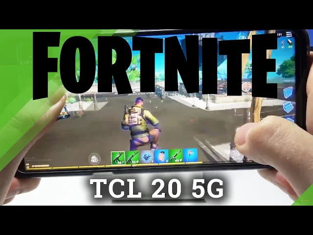 Video thumbnail for TCL 20 5G Fortnite Performance Test - Performance Checkup & Gameplay