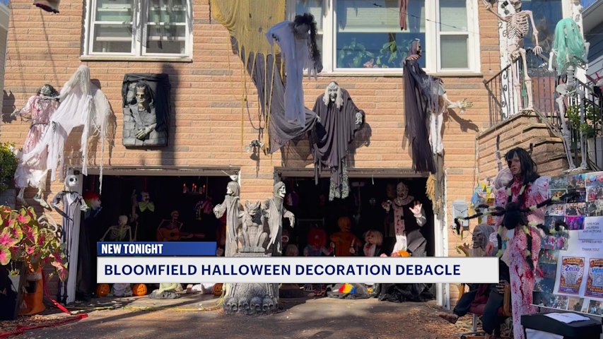Video thumbnail for Bloomfield homeowner frustrated by complaints over longtime Halloween display