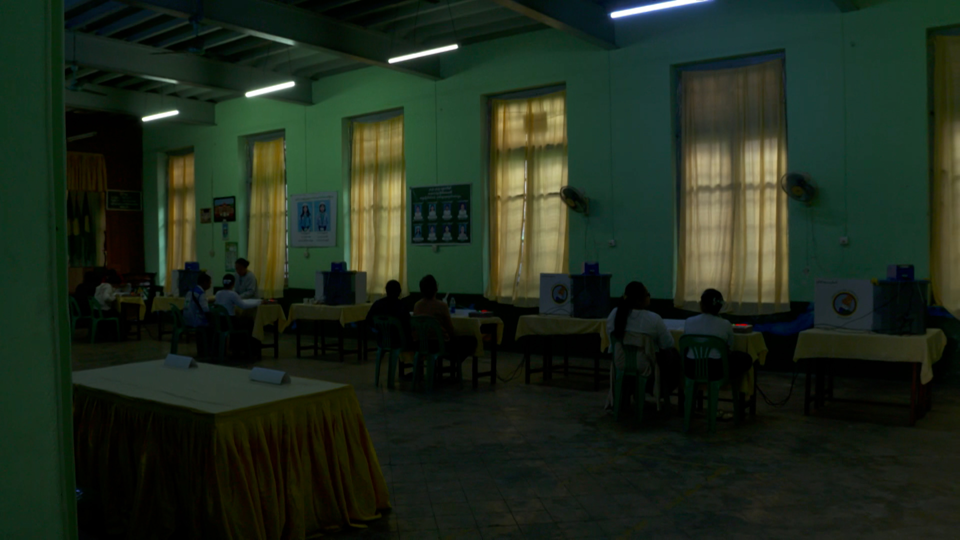 Video thumbnail for Myanmar's military holds first election since 2021 coup