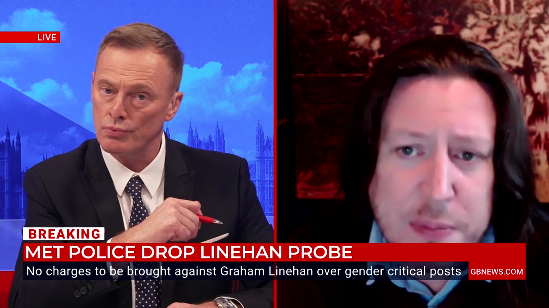 'Video thumbnail for WATCH: Barrister expresses outrage at 'draconian' Graham Linehan cases after charges dropped'